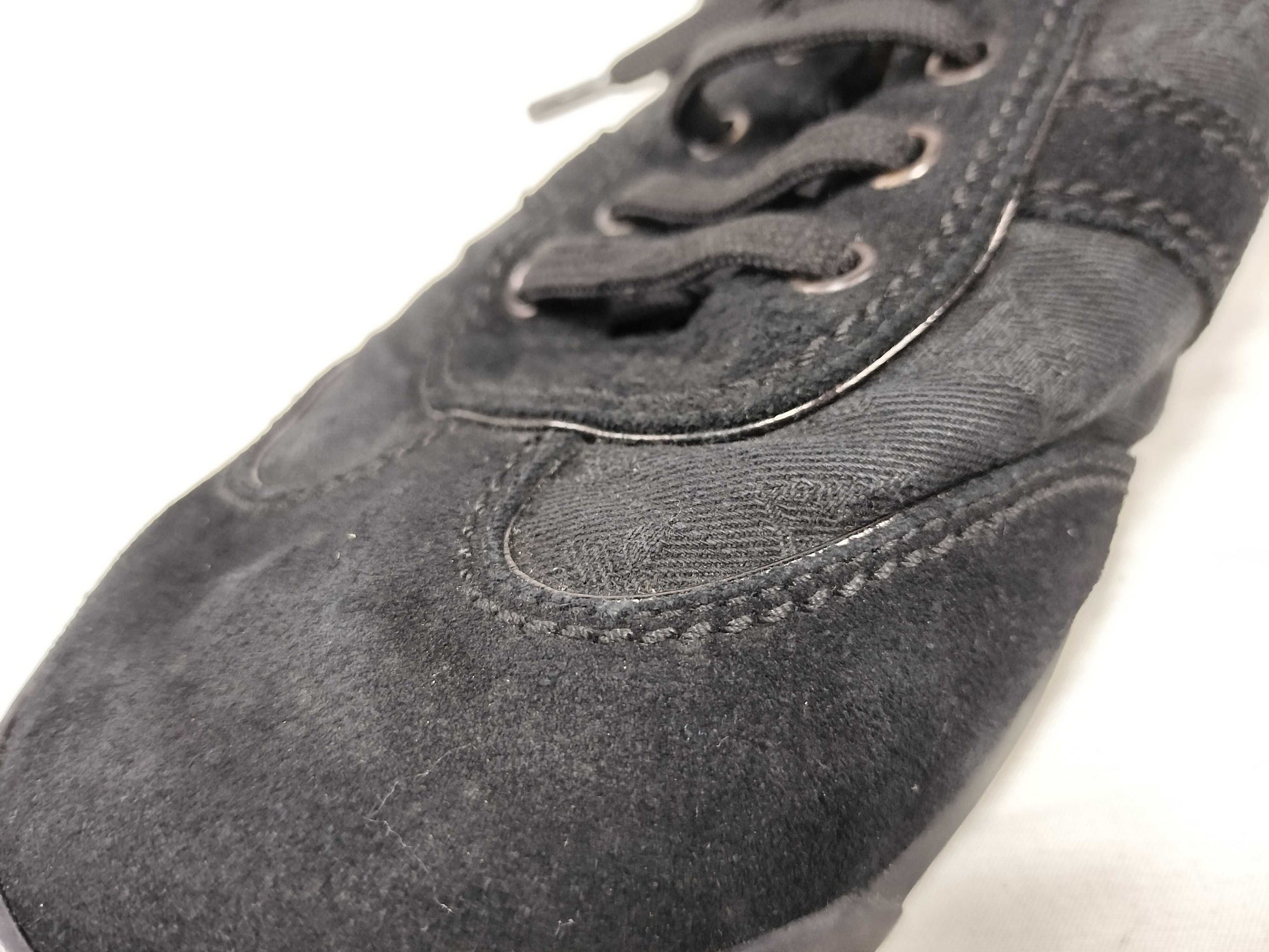 LOUIS VUITTON Louis Vuitton Men's Shoes Black Size 9/43 Sneakers