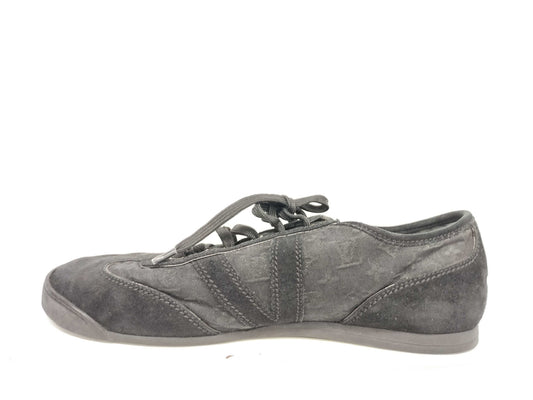 LOUIS VUITTON Louis Vuitton Men's Shoes Black Size 9/43 Sneakers