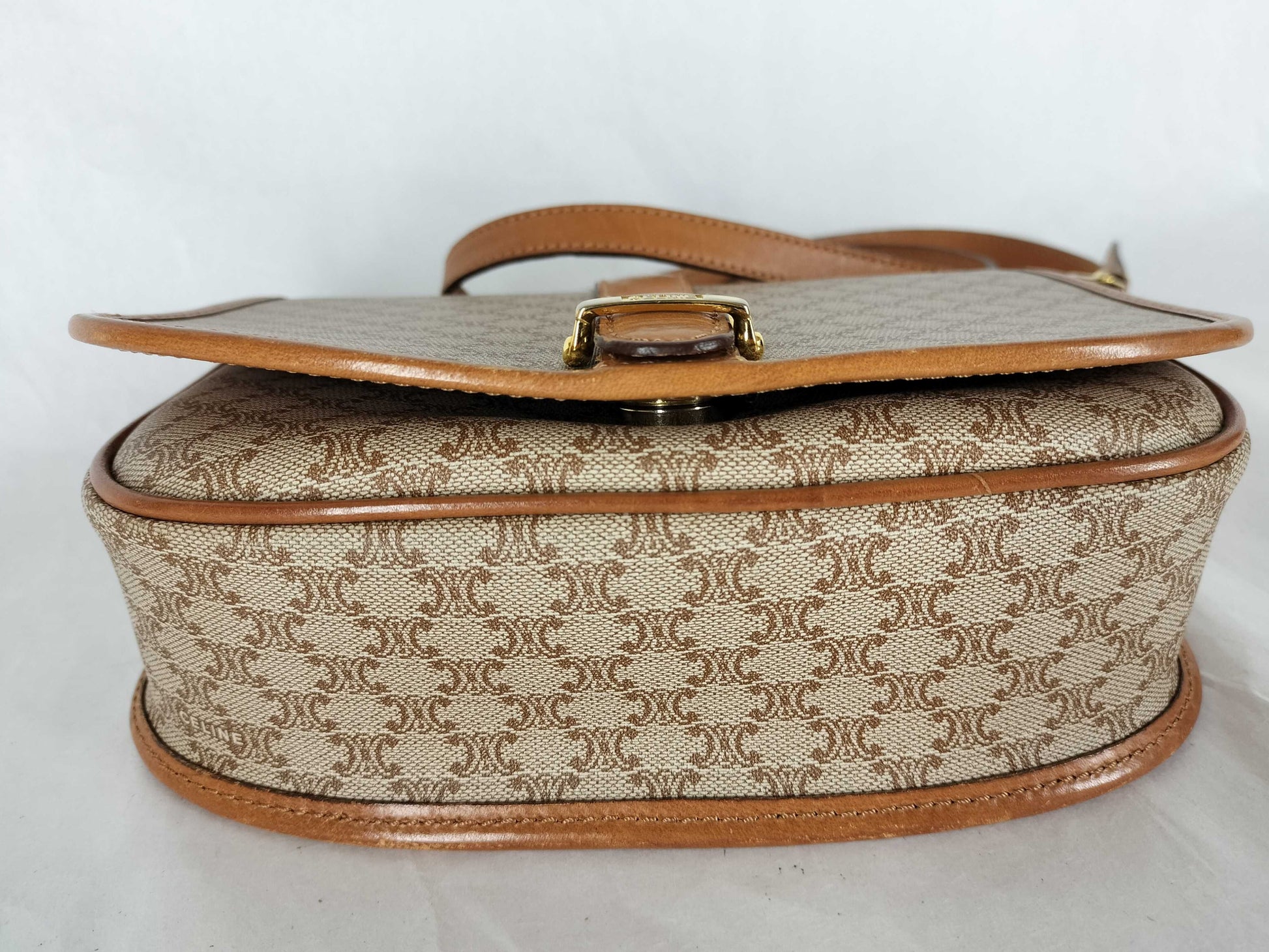 CELINE Macadam PVC Shoulder Bag