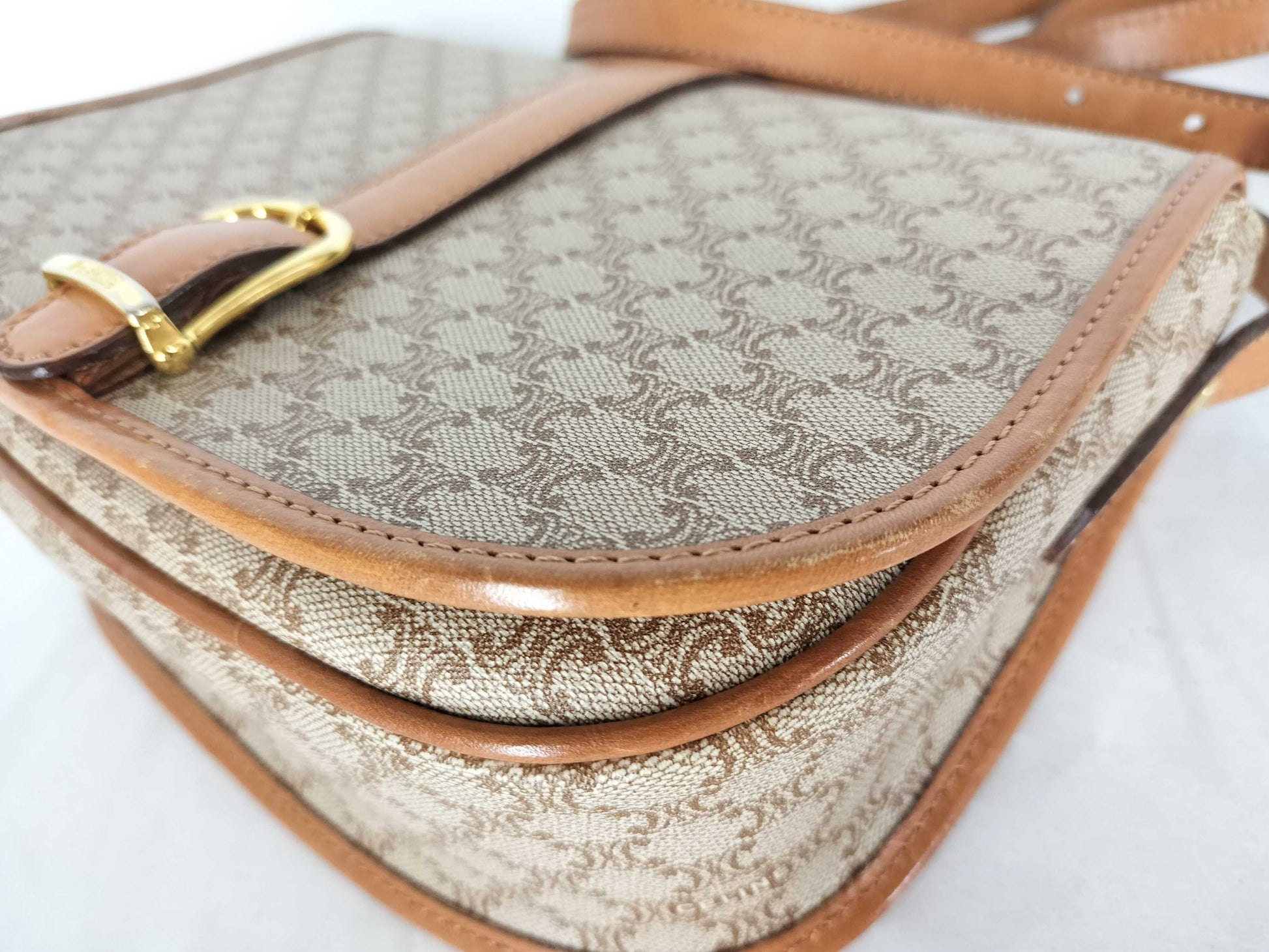 CELINE Macadam PVC Shoulder Bag