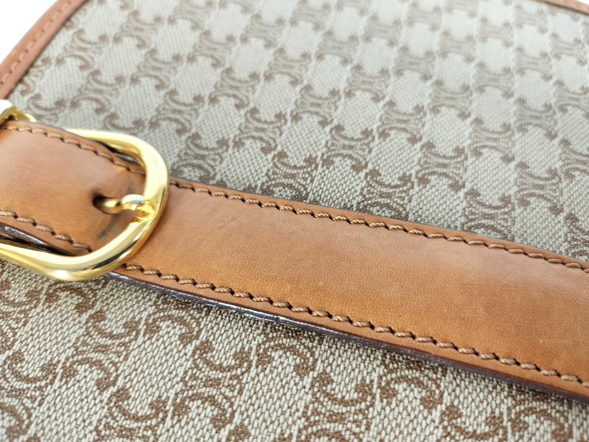 CELINE Macadam PVC Shoulder Bag