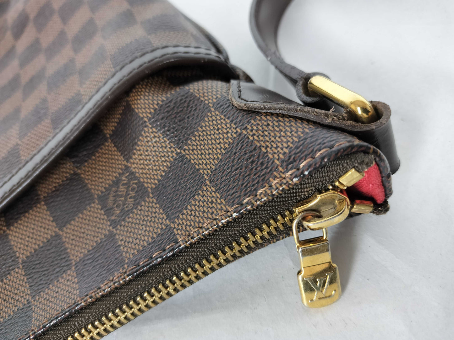LOUIS VUITTON Damier LV Damier Bloomsbury Shoulder Bag