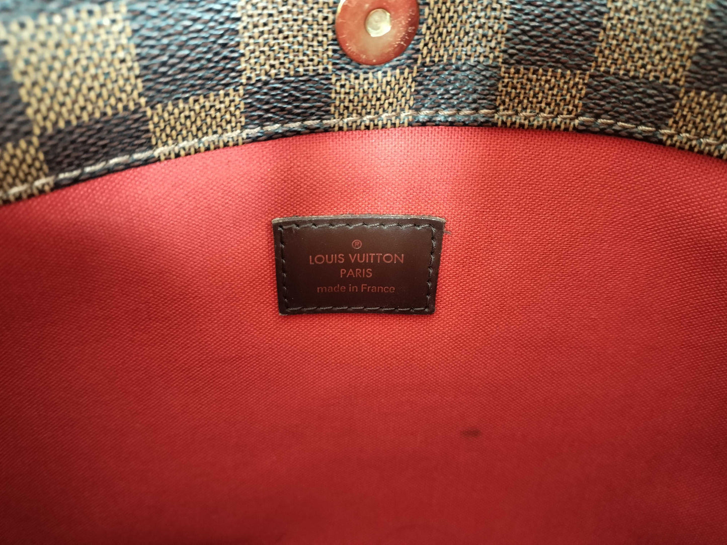 LOUIS VUITTON Damier LV Damier Bloomsbury Shoulder Bag