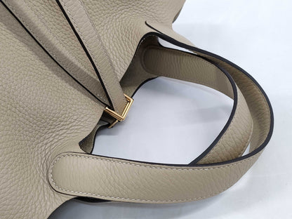 HERMES Picotin Lock 18 PM Trench Bag with Gold Hardware and GP K Stamp