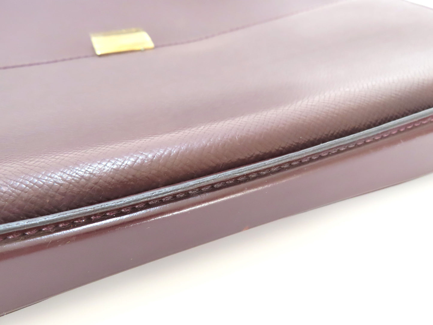 LOUIS VUITTON Taiga Louis Vuitton Taiga Porte-Document Angara Business Bag Serial Business Bag