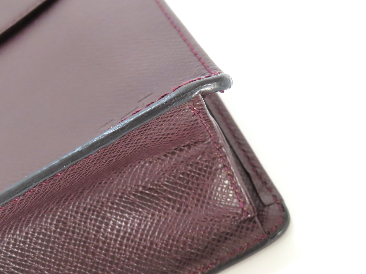 LOUIS VUITTON Taiga Louis Vuitton Taiga Porte-Document Angara Business Bag Serial Business Bag