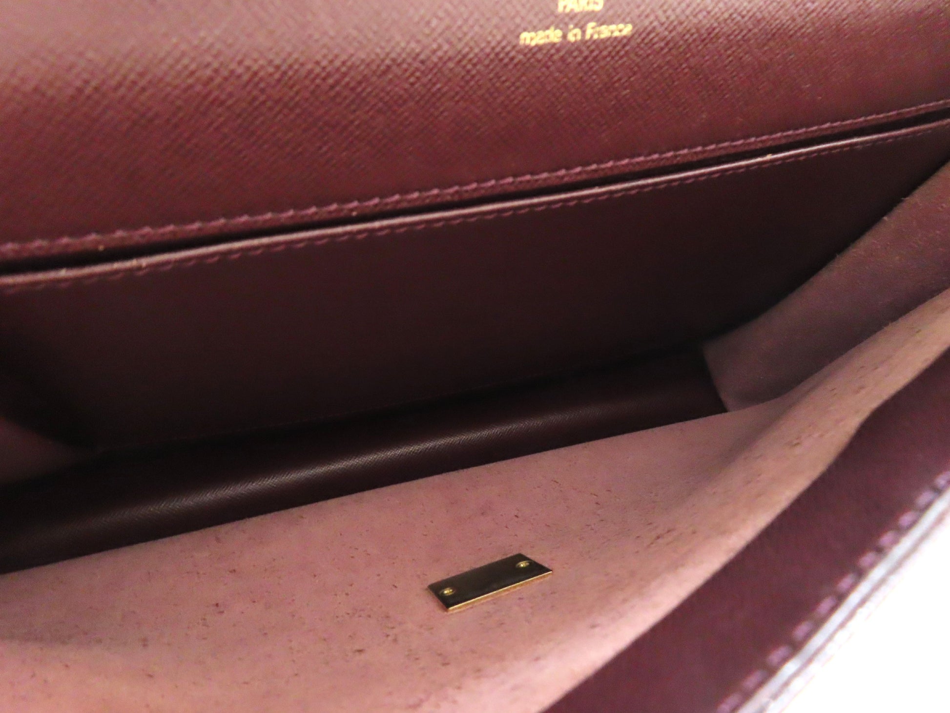 LOUIS VUITTON Taiga Louis Vuitton Taiga Porte-Document Angara Business Bag Serial Business Bag
