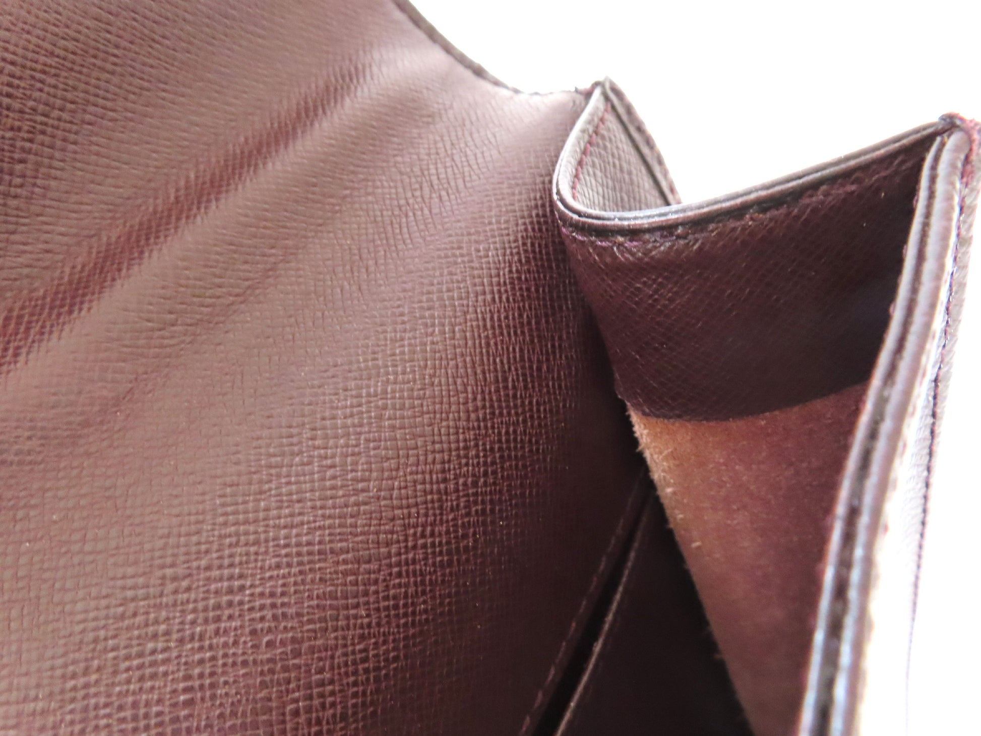 LOUIS VUITTON Taiga Louis Vuitton Taiga Porte-Document Angara Business Bag Serial Business Bag