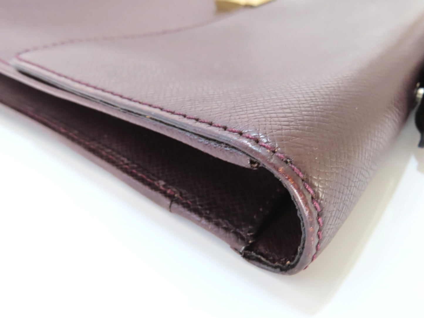 LOUIS VUITTON Taiga Louis Vuitton Taiga Porte-Document Angara Business Bag Serial Business Bag