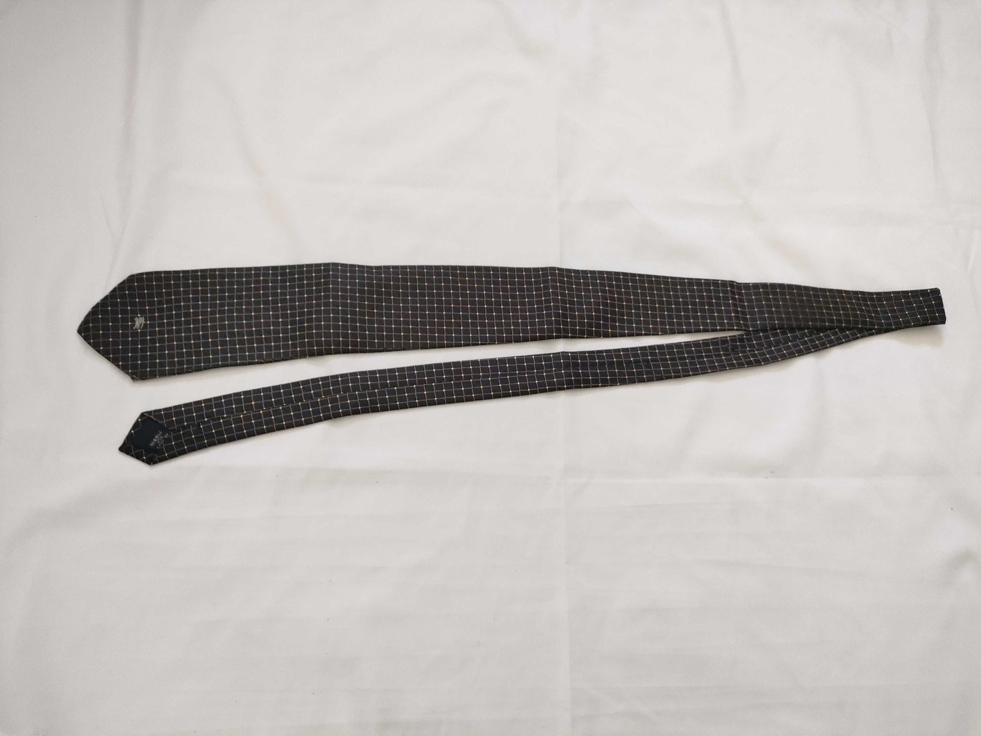 BURBERRY BURBERRY Tie Black Blue White Horse Other Accessories