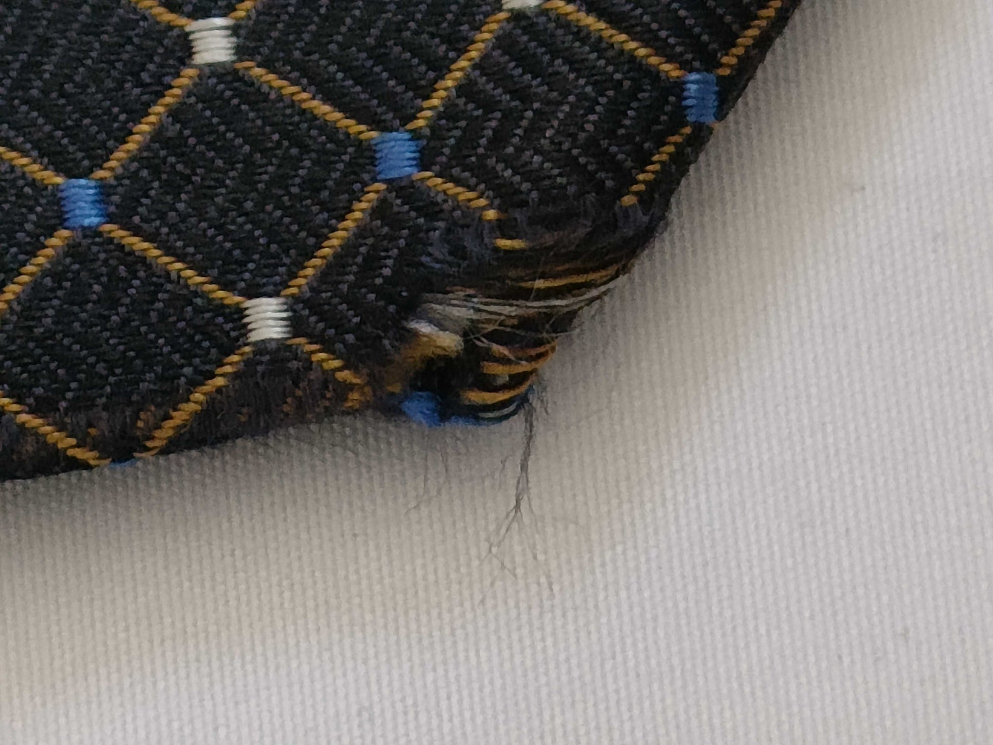 BURBERRY BURBERRY Tie Black Blue White Horse Other Accessories