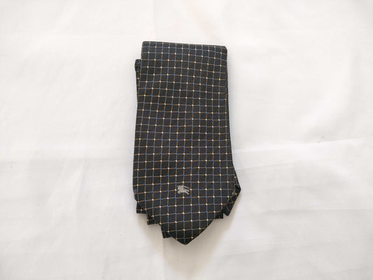 BURBERRY BURBERRY Tie Black Blue White Horse Other Accessories