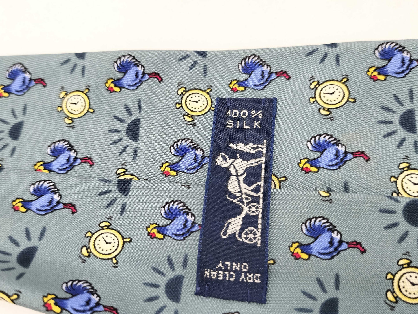 HERMES HERMES Tie Watch Chicken Tie