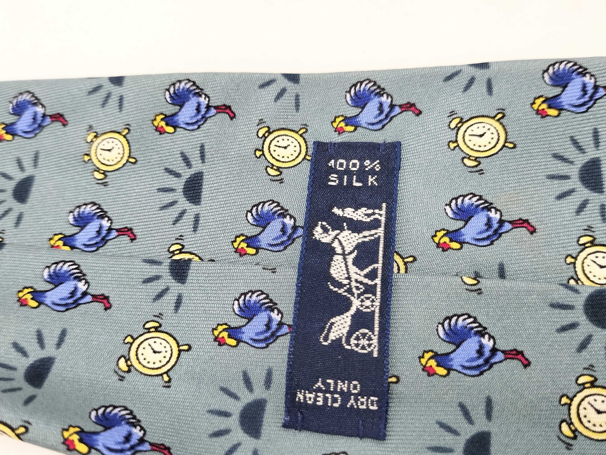 HERMES HERMES Tie Watch Chicken Tie