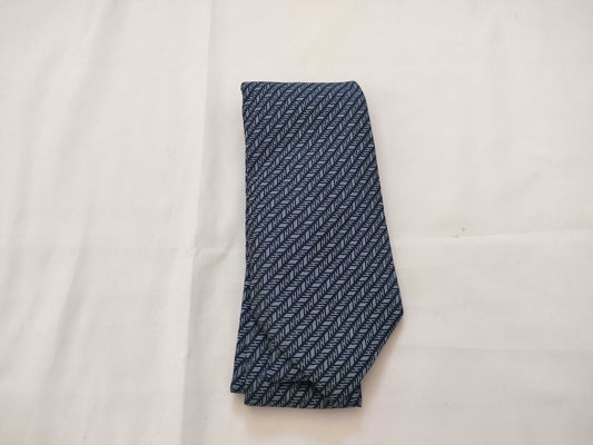 HERMES HERMES tie H pattern stains and fraying Other accessories