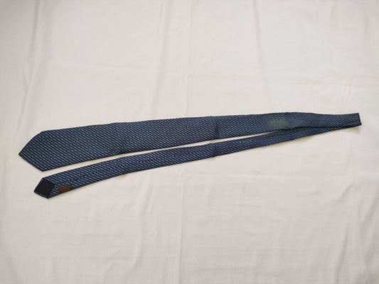 HERMES HERMES tie H pattern stains and fraying Other accessories