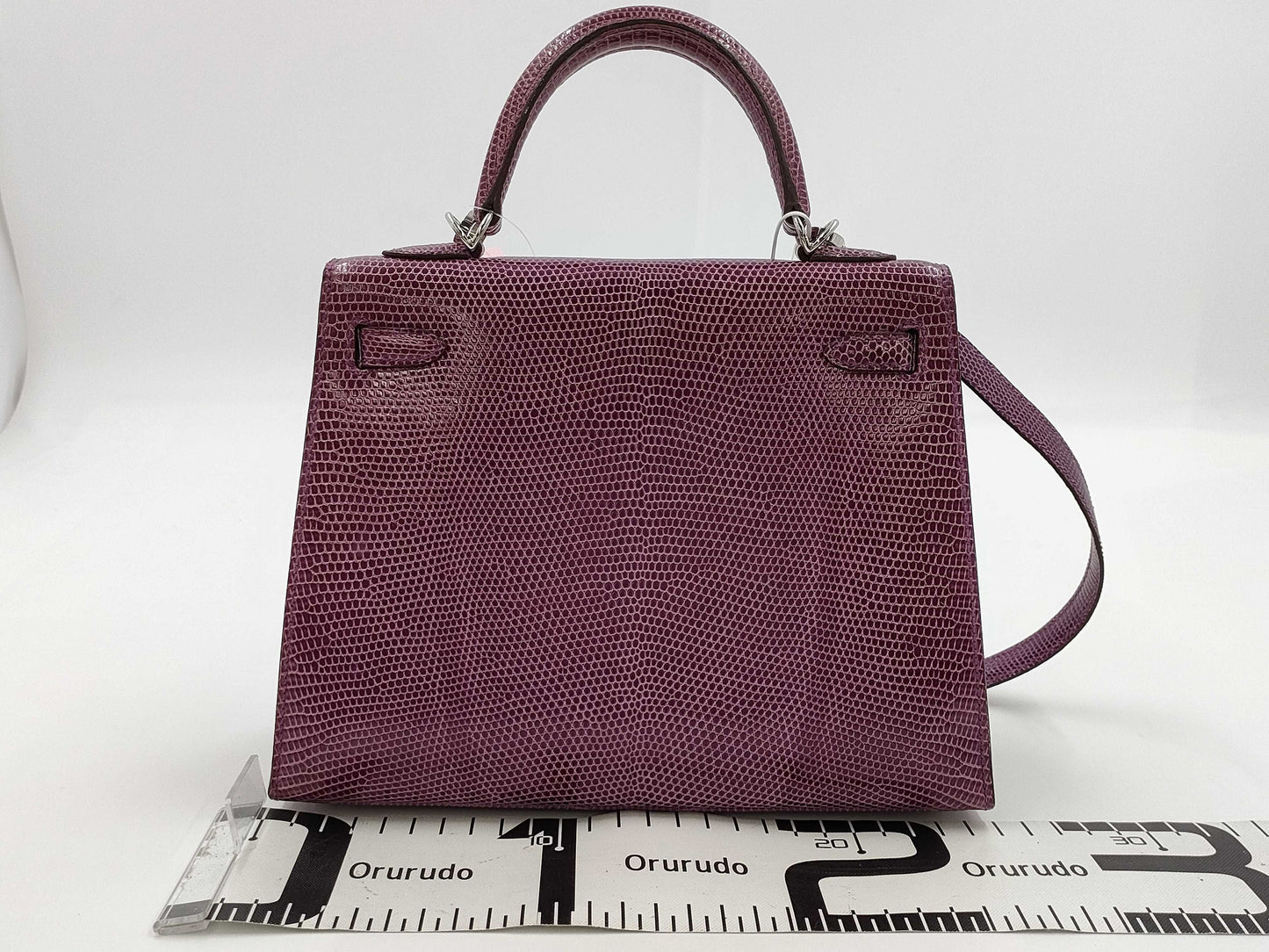 HERMES Kelly Purple Handbag