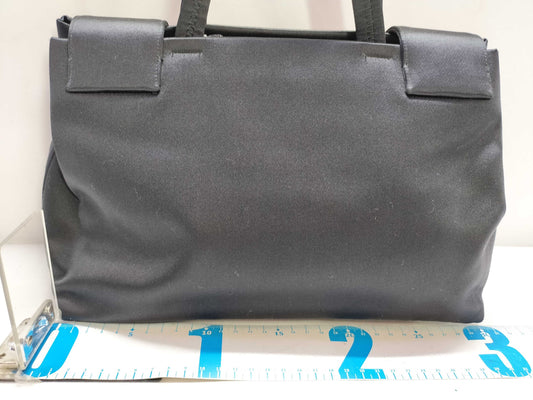 PRADA Nylon Prada Handbag Satin Triangle Logo Handbag