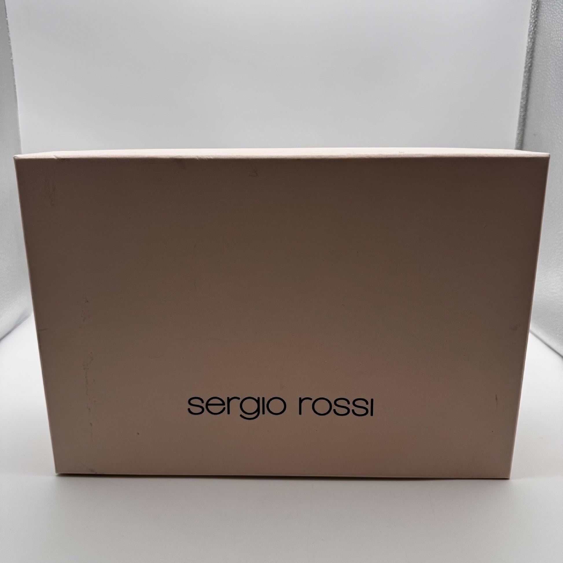 Sergio Rossi Black Polka Dot Mules, Size 36, Box and Bag Included