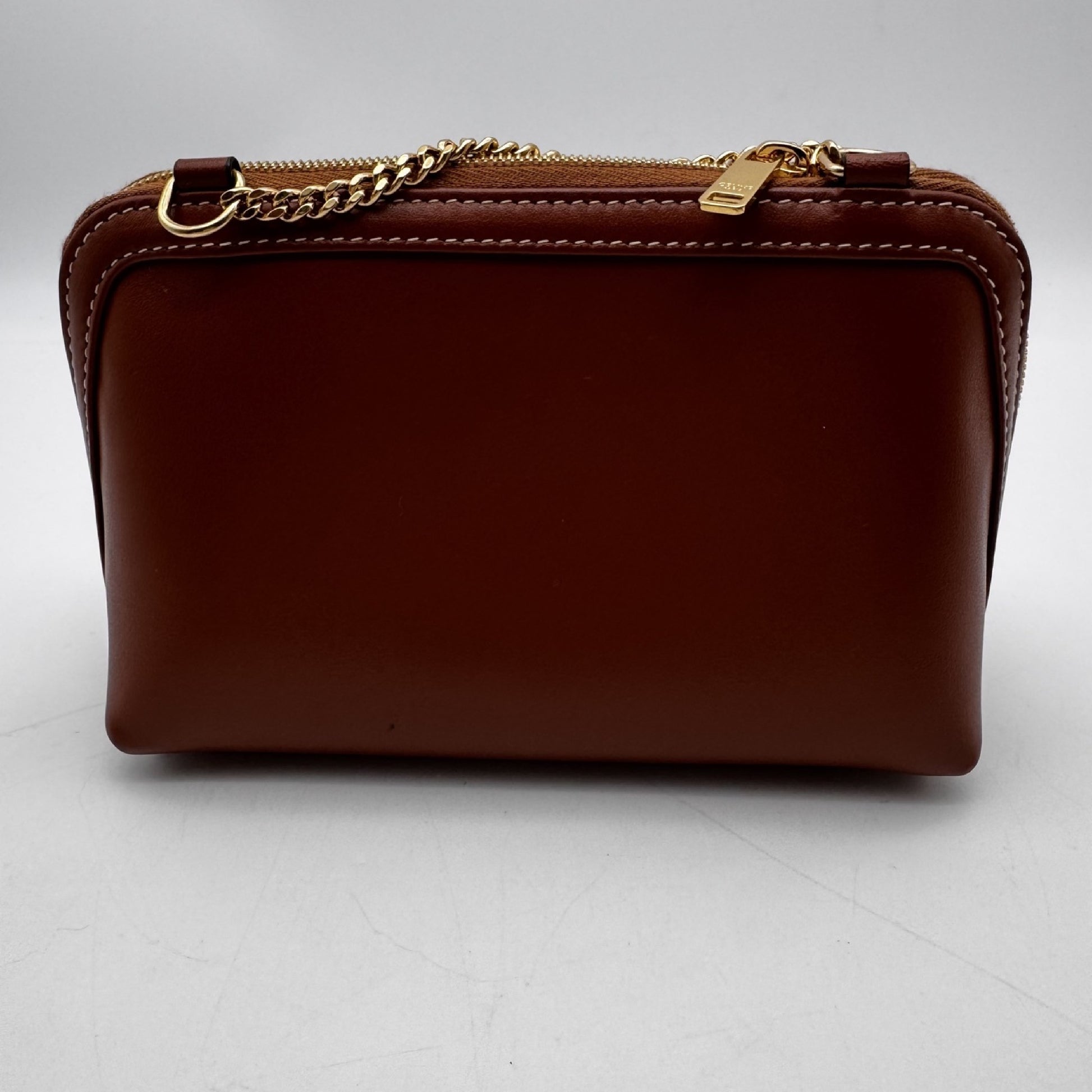 CELINE Clutch Cuir Triomphe Shoulder Bag Model Number: 10E383DR804LU Box, Dust Bag, and Shopper Included