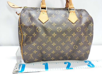 LOUIS VUITTON Monogram LOUIS VUITTON Louis Vuitton Speedy 30 Monogram Handbag Mini Boston Bag M41526 TH0022 Boston Bag