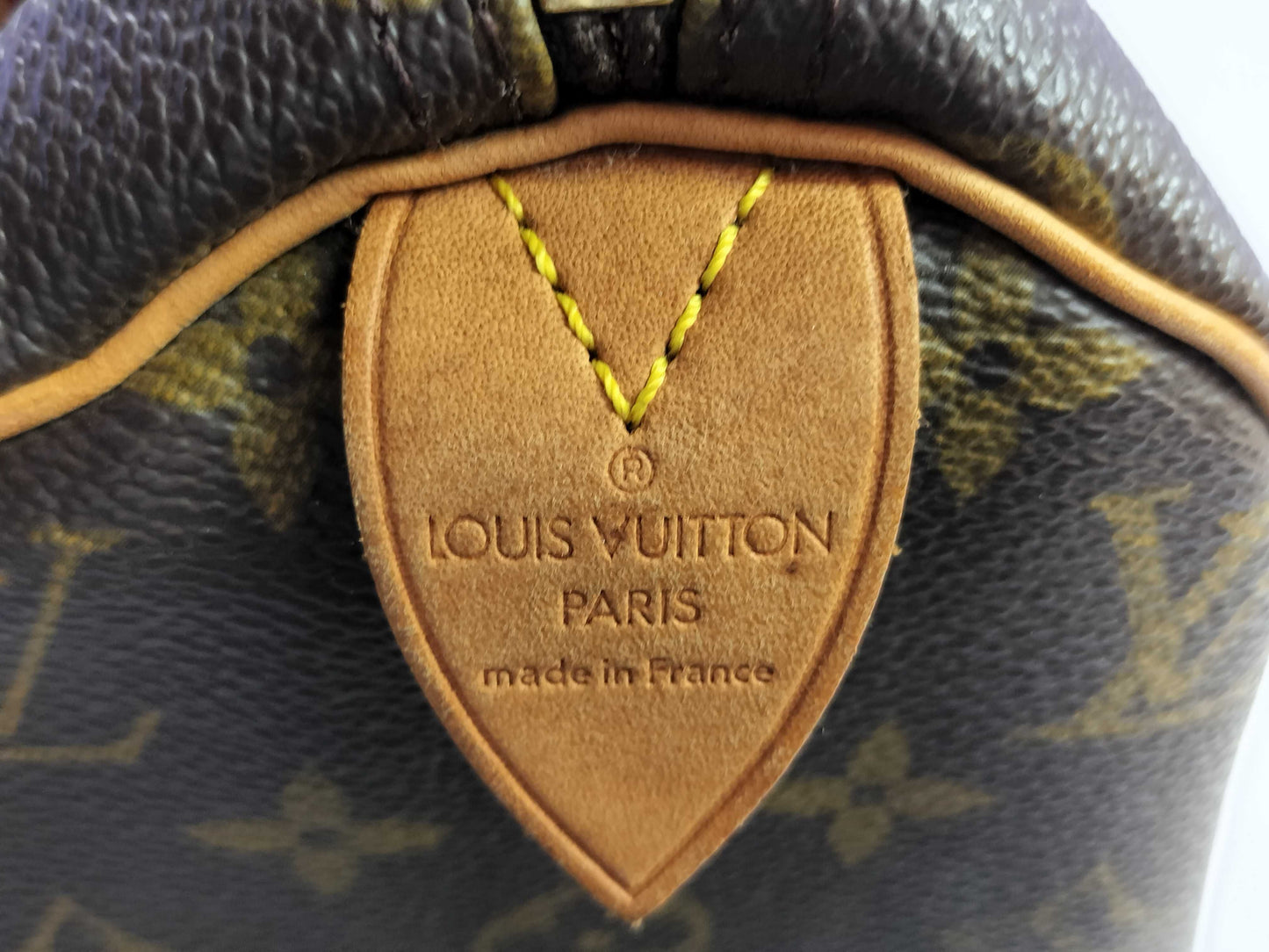 LOUIS VUITTON Monogram LOUIS VUITTON Louis Vuitton Speedy 30 Monogram Handbag Mini Boston Bag M41526 TH0022 Boston Bag