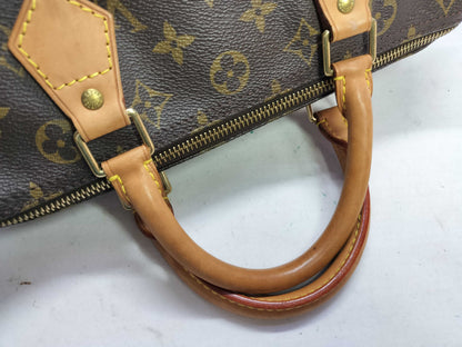 LOUIS VUITTON Monogram LOUIS VUITTON Louis Vuitton Speedy 30 Monogram Handbag Mini Boston Bag M41526 TH0022 Boston Bag