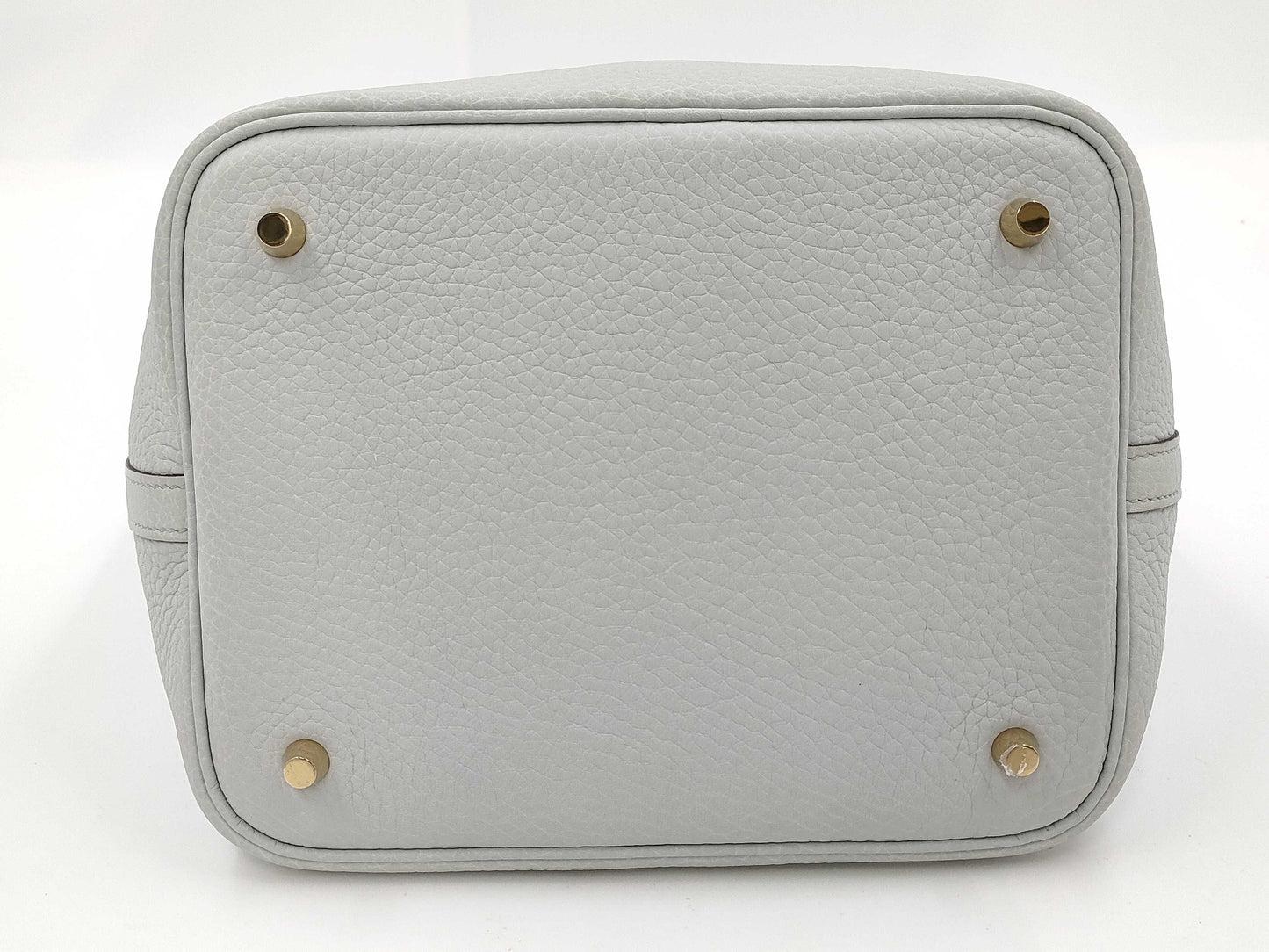 HERMES Picotin Lock MM Taurillon Gold Hardware U Stamp Handbag