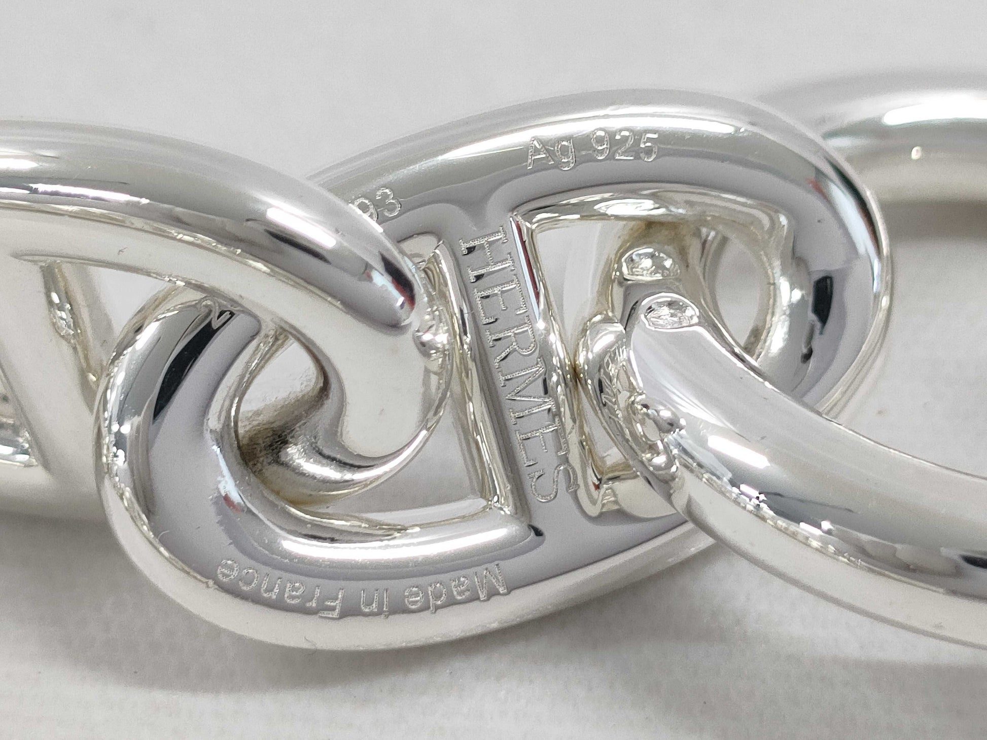 HERMES Chaine d'Ancre TGM 12-link bracelet/bangle