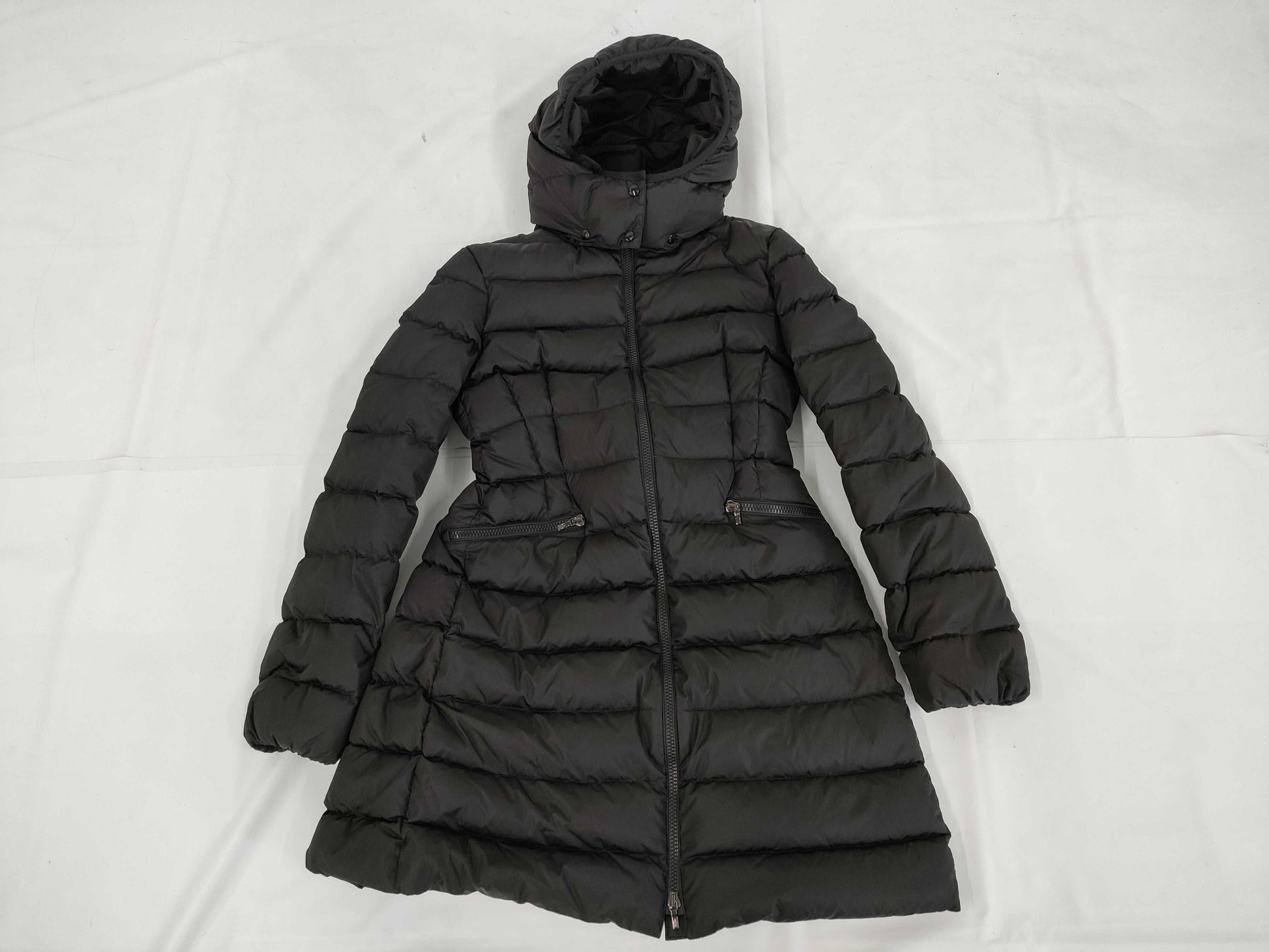 MONCLER MONCLER Long Down Coat Black Women's Size 14 Jacket
