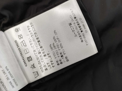 MONCLER MONCLER Long Down Coat Black Women's Size 14 Jacket