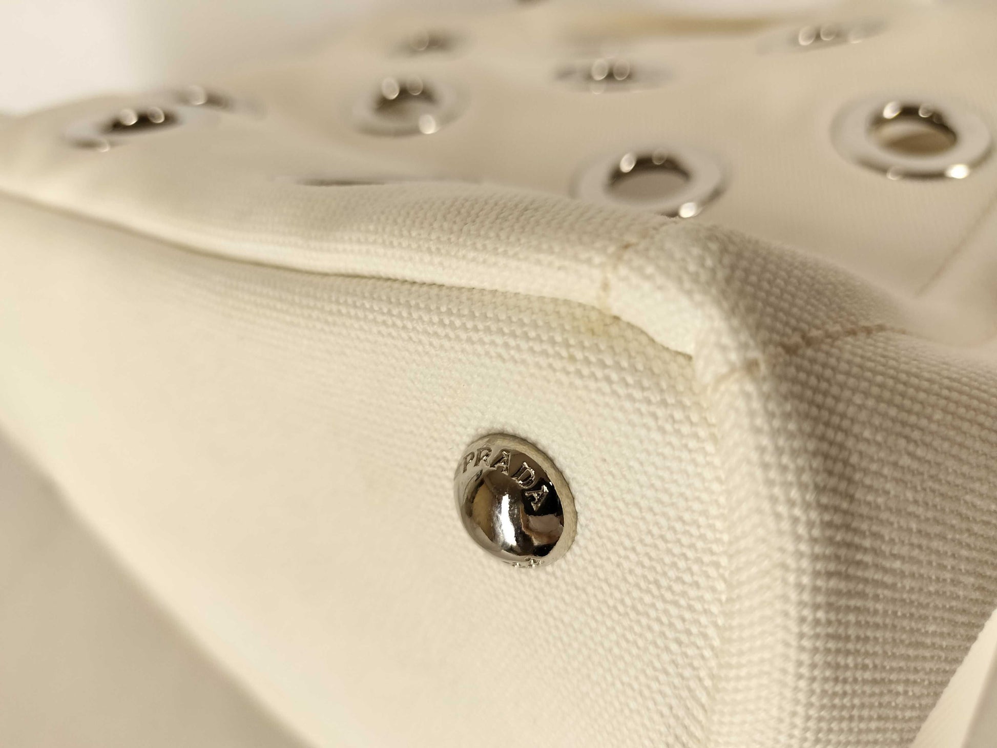 PRADA Prada Canapa Mini 2-Way Handbag Shoulder Bag Handbag