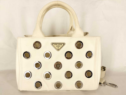 PRADA Prada Canapa Mini 2-Way Handbag Shoulder Bag Handbag