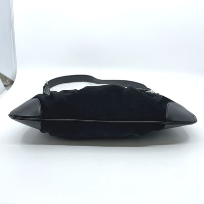 Salvatore Ferragamo Gancini One-Shoulder Bag, Black