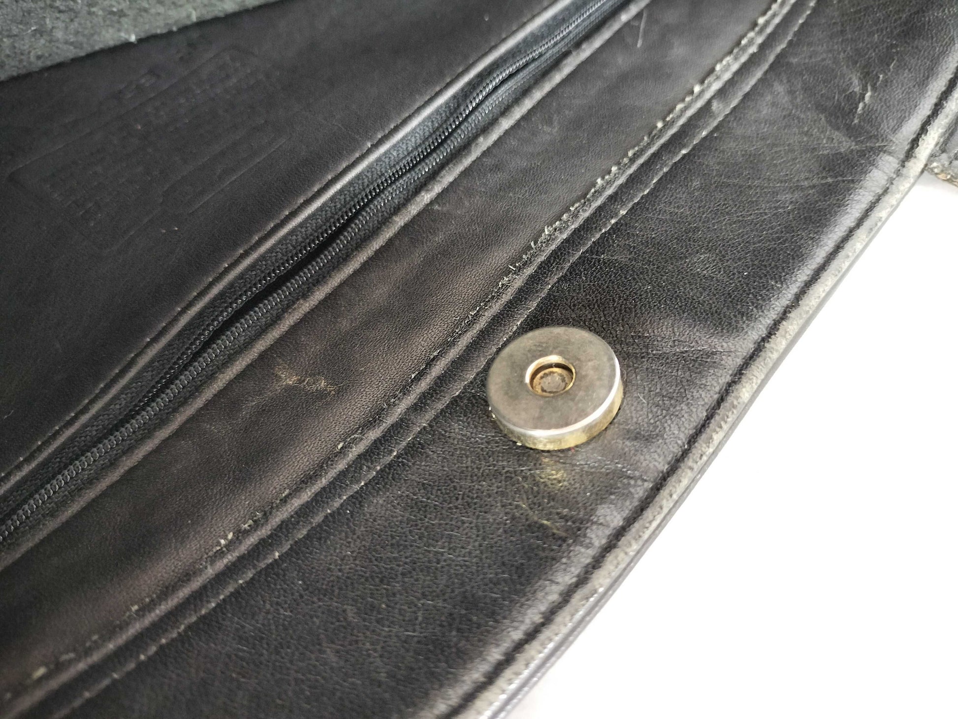 COACH COACH Leather Bag Black Tote Bag