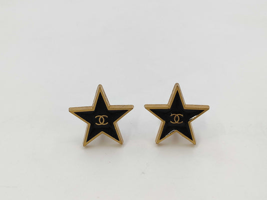 CHANEL Star Earrings