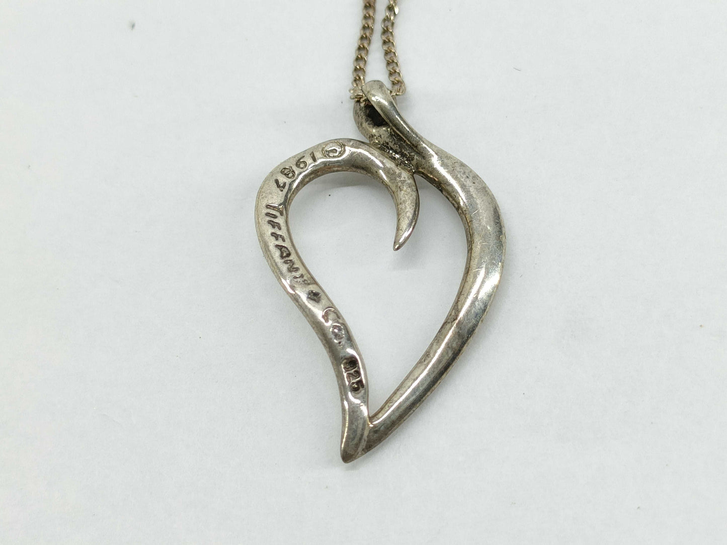 Tiffany & Co. Leaf 925 2.8g Necklace