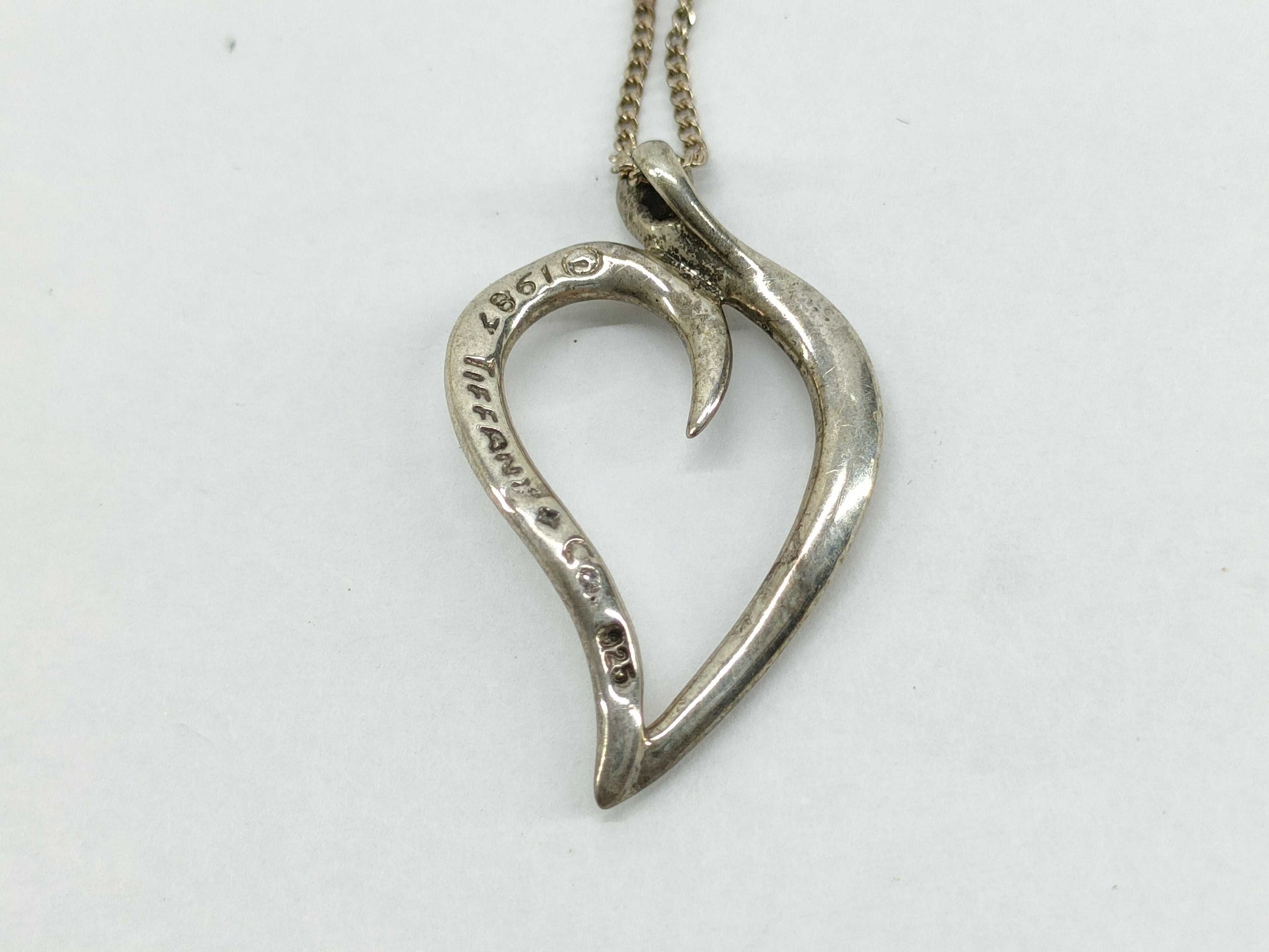 Tiffany & Co. Leaf 925 2.8g Necklace
