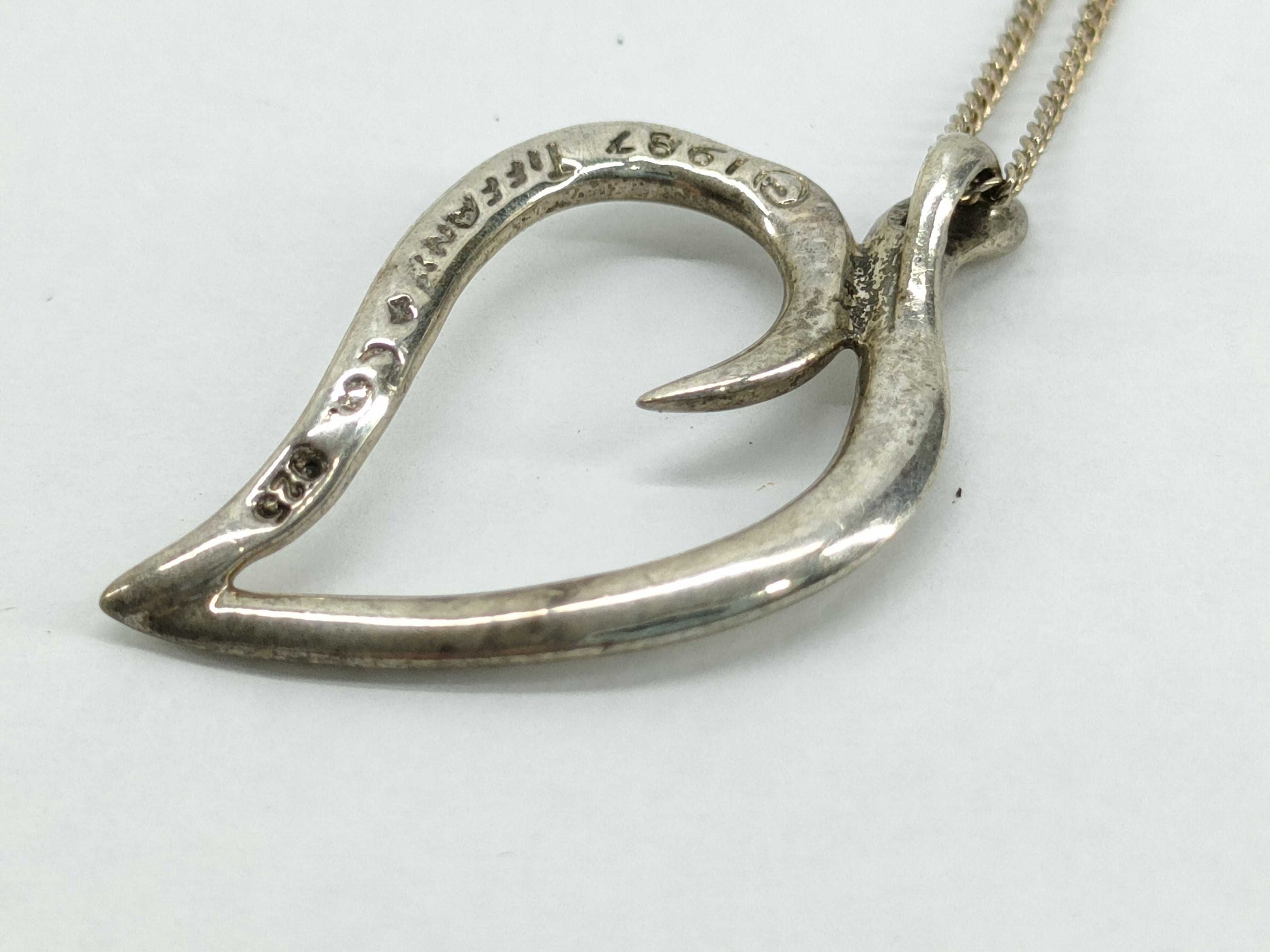 Tiffany & Co. Leaf 925 2.8g Necklace