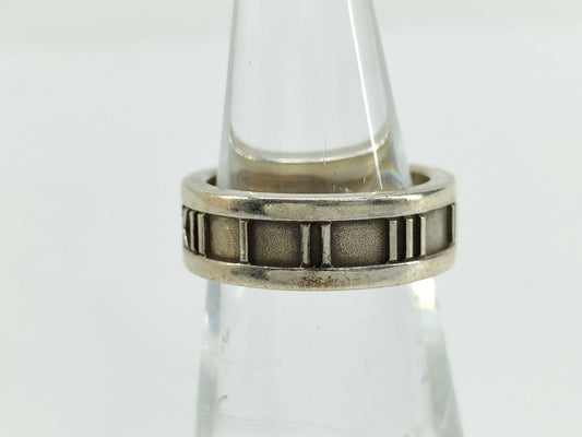 Tiffany & Co. Atlas Atlas Ring, 925, 5.9g