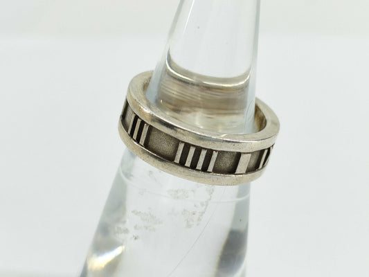Tiffany & Co. Atlas Atlas Ring, 925, 5.9g