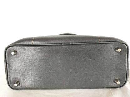 COACH COACH Leather Bag Black Tote Bag