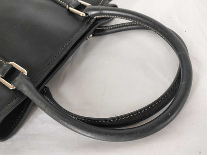 COACH COACH Leather Bag Black Tote Bag