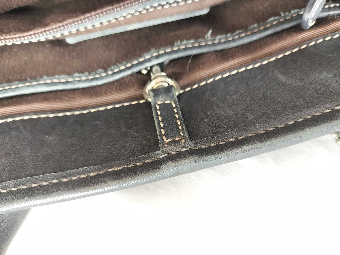 COACH COACH Leather Bag Black Tote Bag
