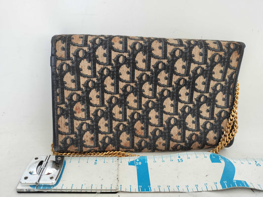 Dior Trotter Vintage Christian Dior Trotter Chain Shoulder Bag