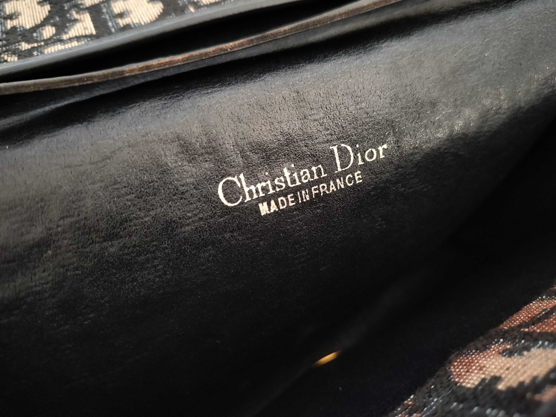 Dior Trotter Vintage Christian Dior Trotter Chain Shoulder Bag