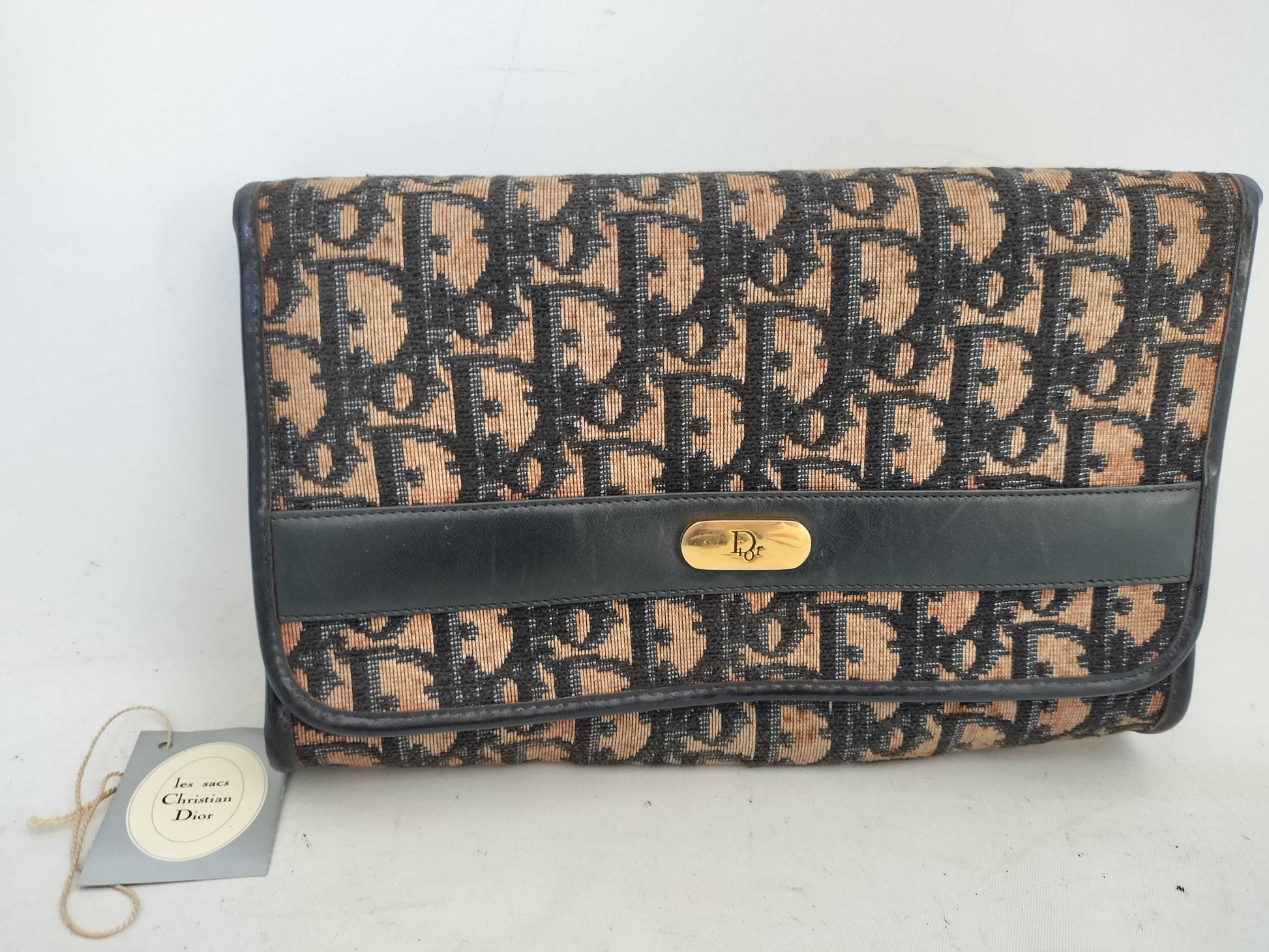 Dior Trotter Vintage Christian Dior Trotter Chain Shoulder Bag