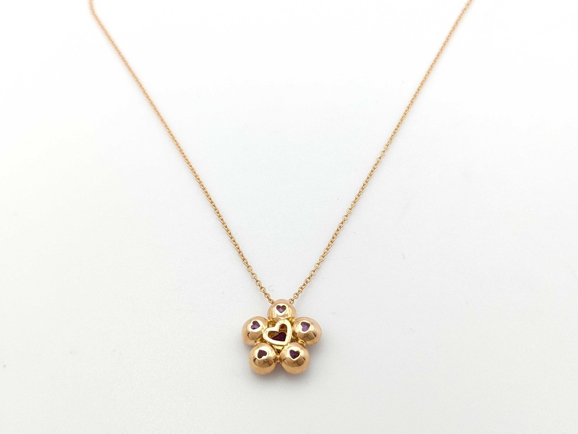 Ponte Vecchio AM 0.47/0.95ct 750/18K 4.3g Necklace 