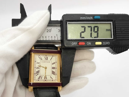 Cartier Tank Chinoise WGTA0204 4429499891DY Manual Winding 18K Gold Women's Watch