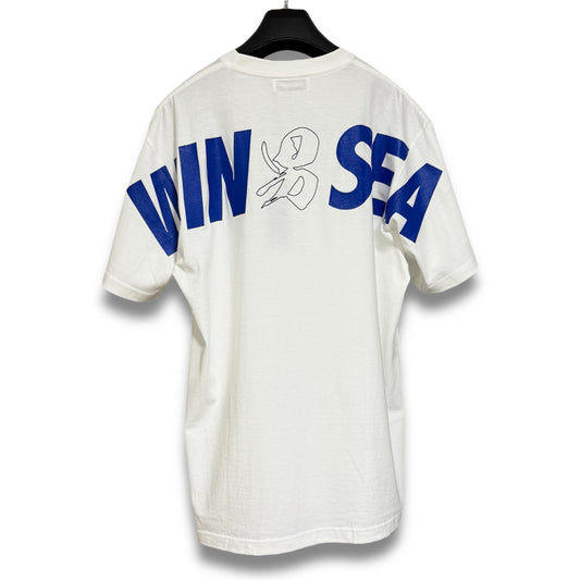 Unused 22SS Kitashinagawa Onsen Tenjinyu x WIND AND SEA TENJINYU Wind and Sea Back Logo T-Shirt L Shoulder 53cm x Sleeve 23cm x Width 57cm x Length 73cm T-Shirt